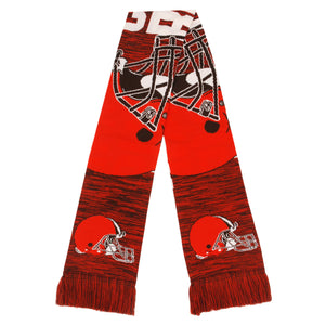 Cleveland Browns NFL Wordmark Colorblend Scarf