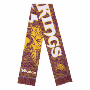 Minnesota Vikings NFL Wordmark Colorblend Scarf