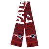 New England Patriots NFL Wordmark Colorblend Scarf