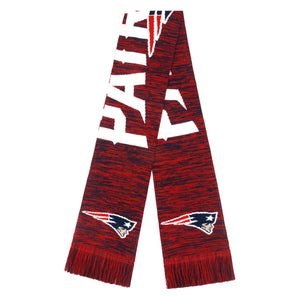 New England Patriots NFL Wordmark Colorblend Scarf