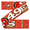 San Francisco 49ers NFL Wordmark Colorblend Scarf