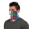 Green Plaid Gaiter Scarf