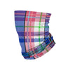 Pink Plaid Gaiter Scarf