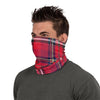 Red Plaid Gaiter Scarf