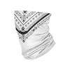 White Bandana Gaiter Scarf