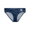 New York Yankees MLB Womens Mini Logo Bikini Bottom