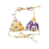LSU Tigers NCAA Womens Paint Splash Bikini Top