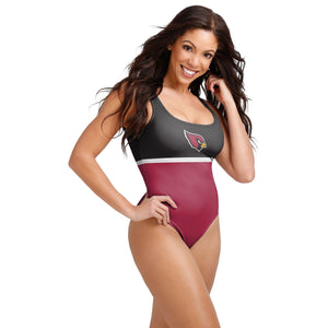 Arizona Cardinals NFL Womens Beach Day One Piece Bathing Suit
