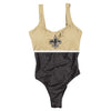 New Orleans Saints NFL Womens Beach Day One Piece Bathing Suit