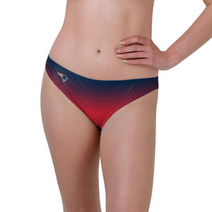 New England Patriots NFL Womens Mini Logo Bikini Bottom