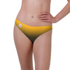 Pittsburgh Steelers NFL Womens Gradient Big Logo Bikini Bottom