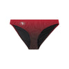 San Francisco 49ers NFL Womens Gradient Big Logo Bikini Bottom