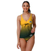 Green Bay Packers NFL Womens Gametime Gradient Bikini Bottom