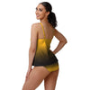 Pittsburgh Steelers NFL Womens Gametime Gradient Bikini Bottom