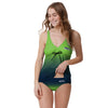 Seattle Seahawks NFL Womens Gametime Gradient Bikini Bottom