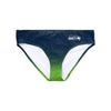 Seattle Seahawks NFL Womens Gametime Gradient Bikini Bottom