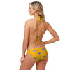 Green Bay Packers NFL Womens Mini Print Bikini Bottom