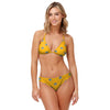 Green Bay Packers NFL Womens Mini Print Bikini Bottom