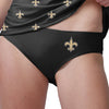 New Orleans Saints NFL Womens Mini Logo Bikini Bottom