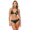 Green Bay Packers NFL Womens Solid Wordmark Bikini Bottom