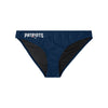 New England Patriots NFL Womens Solid Wordmark Bikini Bottom