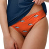 Denver Broncos NFL Womens Summertime Mini Print Bikini Bottom