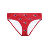 New England Patriots NFL Womens Summertime Mini Print Bikini Bottom