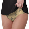 New Orleans Saints NFL Womens Summertime Mini Print Bikini Bottom