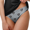 Las Vegas Raiders NFL Womens Summertime Mini Print Bikini Bottom