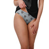 Las Vegas Raiders NFL Womens Summertime Mini Print Bikini Bottom