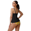 Pittsburgh Steelers NFL Womens Summertime Mini Print Bikini Bottom