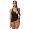 Pittsburgh Steelers NFL Womens Summertime Mini Print Bikini Bottom