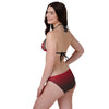 San Francisco 49ers NFL Womens Gradient Big Logo Bikini Top