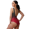 Tampa Bay Buccaneers NFL Womens Gametime Gradient One Piece Bathing Suit