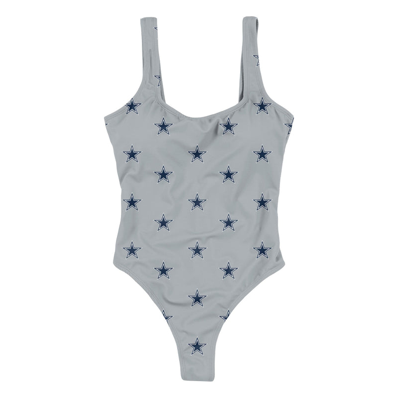 Dallas Cowboys Womens One Piece Swimsuit Summer Beach Cutout Halter Bathing  Suit