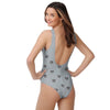 Las Vegas Raiders NFL Womens Mini Print One Piece Bathing Suit