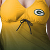 Green Bay Packers NFL Womens Gametime Gradient Tankini