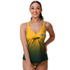 Green Bay Packers NFL Womens Gametime Gradient Tankini