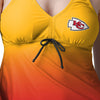 Kansas City Chiefs NFL Womens Gametime Gradient Tankini