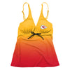 Kansas City Chiefs NFL Womens Gametime Gradient Tankini