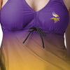 Minnesota Vikings NFL Womens Gametime Gradient Tankini