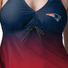 New England Patriots NFL Womens Gametime Gradient Tankini