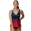 New England Patriots NFL Womens Gametime Gradient Tankini