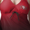 San Francisco 49ers NFL Womens Gametime Gradient Tankini