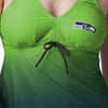 Seattle Seahawks NFL Womens Gametime Gradient Tankini