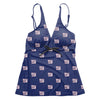 New York Giants NFL Womens Mini Logo Tankini