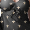 New Orleans Saints NFL Womens Mini Logo Tankini