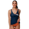 Denver Broncos NFL Womens Summertime Solid Tankini