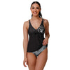 Las Vegas Raiders NFL Womens Summertime Solid Tankini