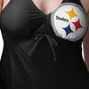 Pittsburgh Steelers NFL Womens Summertime Solid Tankini